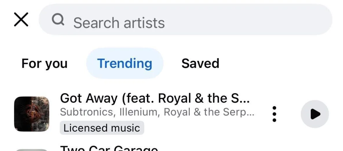 Got Away on Facebook Reels Trending